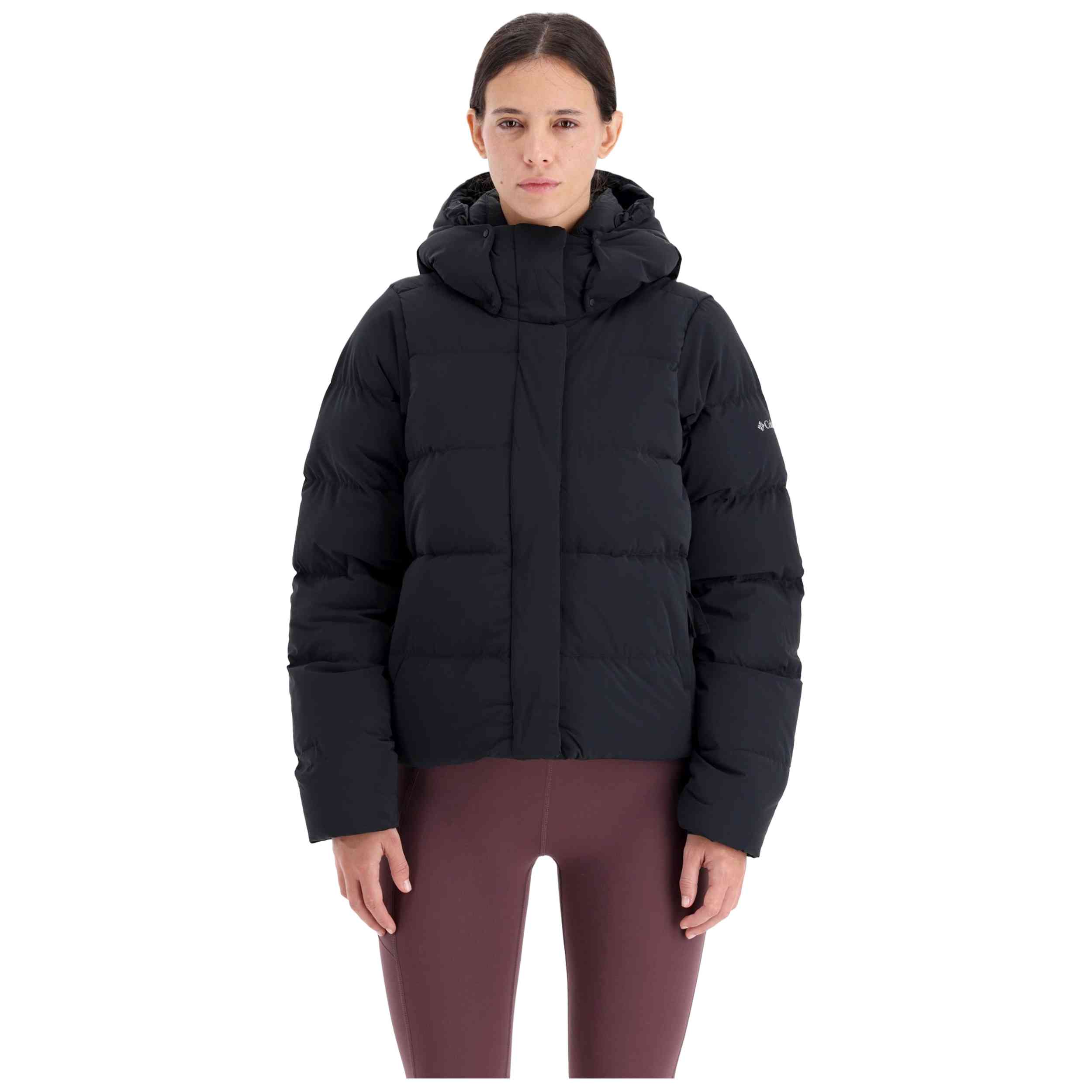 Chaqueta Columbia modelo Chaqueta con capucha Columbia Amaze Puff negro mujer para Mujer en color Negro