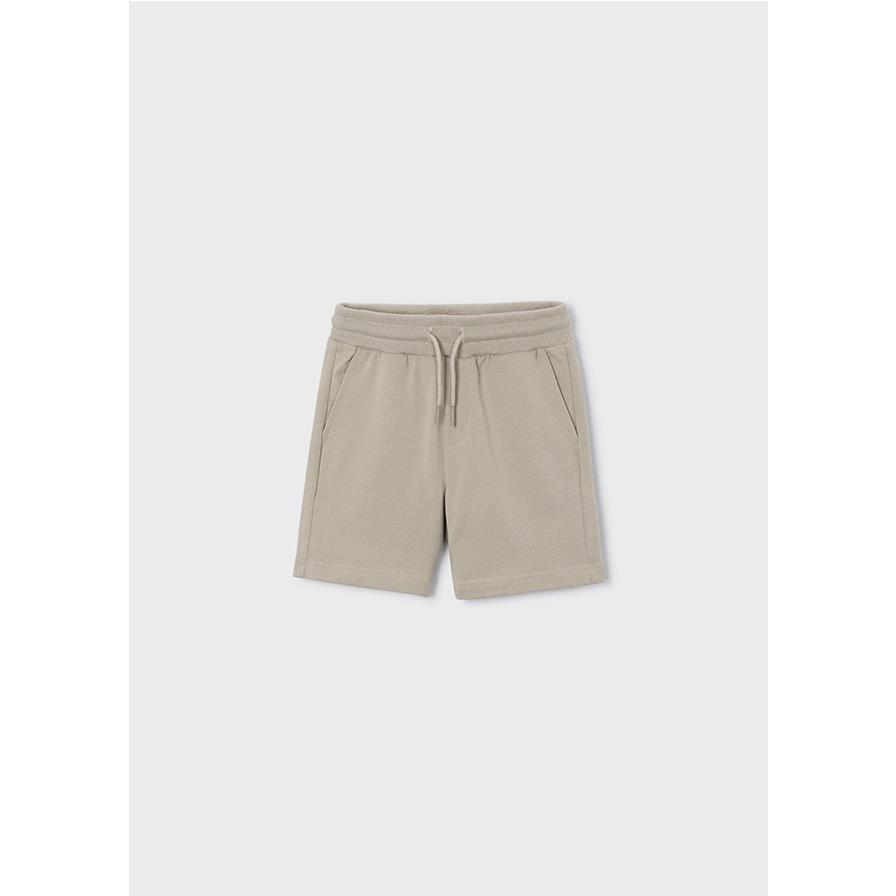 Mayoral - Bermuda de felpa básica para niño, pantalón corto cómodo ideal para uso diario y descanso en casa