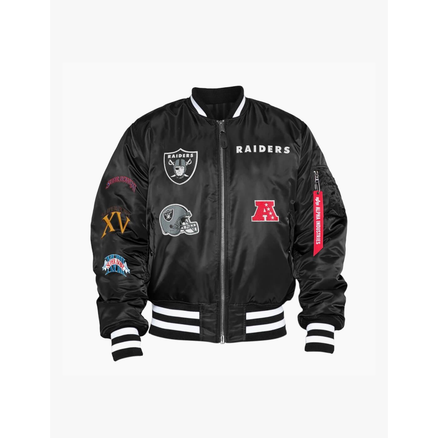 OAKLAND RAIDERS X ALPHA INDUSTRIES X NEW ERA