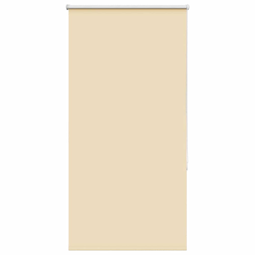 vidaXL Estor Enrollable Opaco Beige 65x130 cm Tela Ancho 60,7 cm