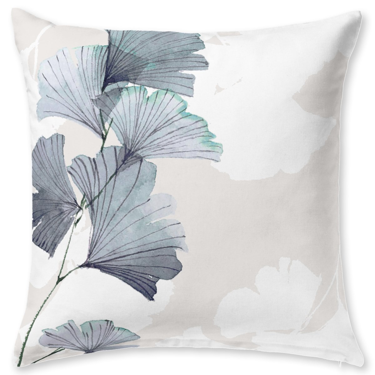 JVR - COJIN ALGODON modelo FLORA COJIN 1 - Tejido 100% Algodón - Estampado digital - Fabricado en España - Medidas 60x60