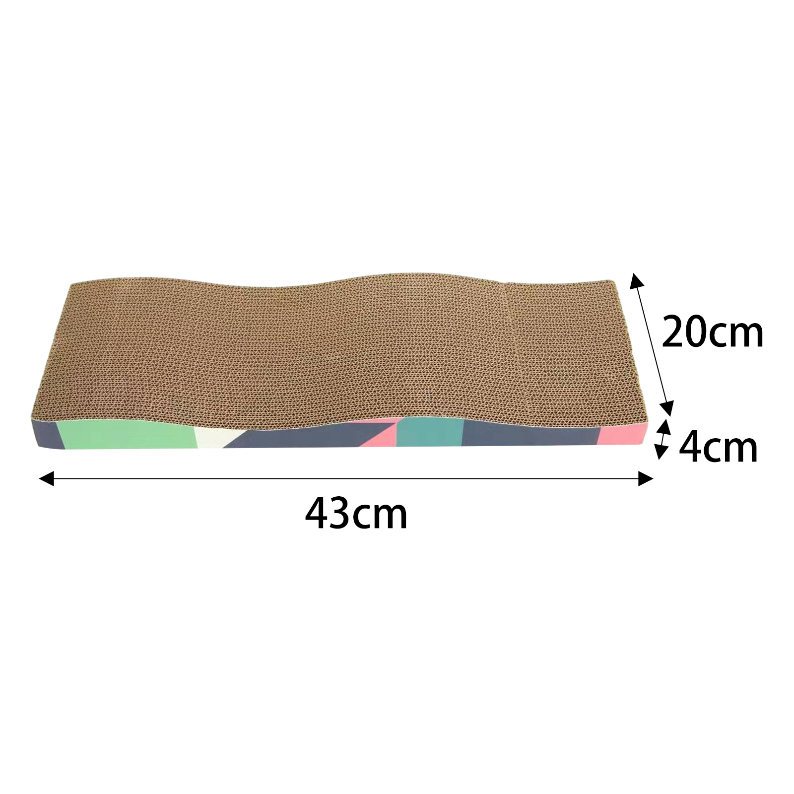 TK Tablero De Rasguñado Para Gatos Con Cama Mueble De Cartón Duradero Para Juguete De Gato Adecuado Para Gatos Pequeños Medianos Y Grandes