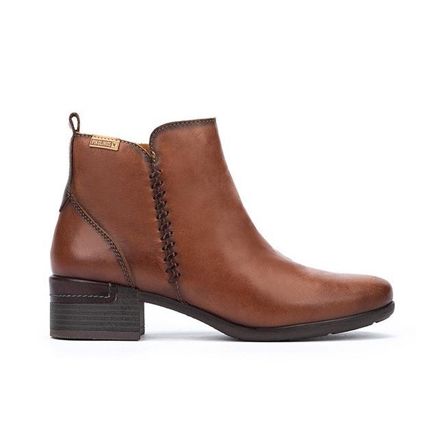 Botines Tacon Mujer Pikolinos W6w-8950 Malaga Cuero
