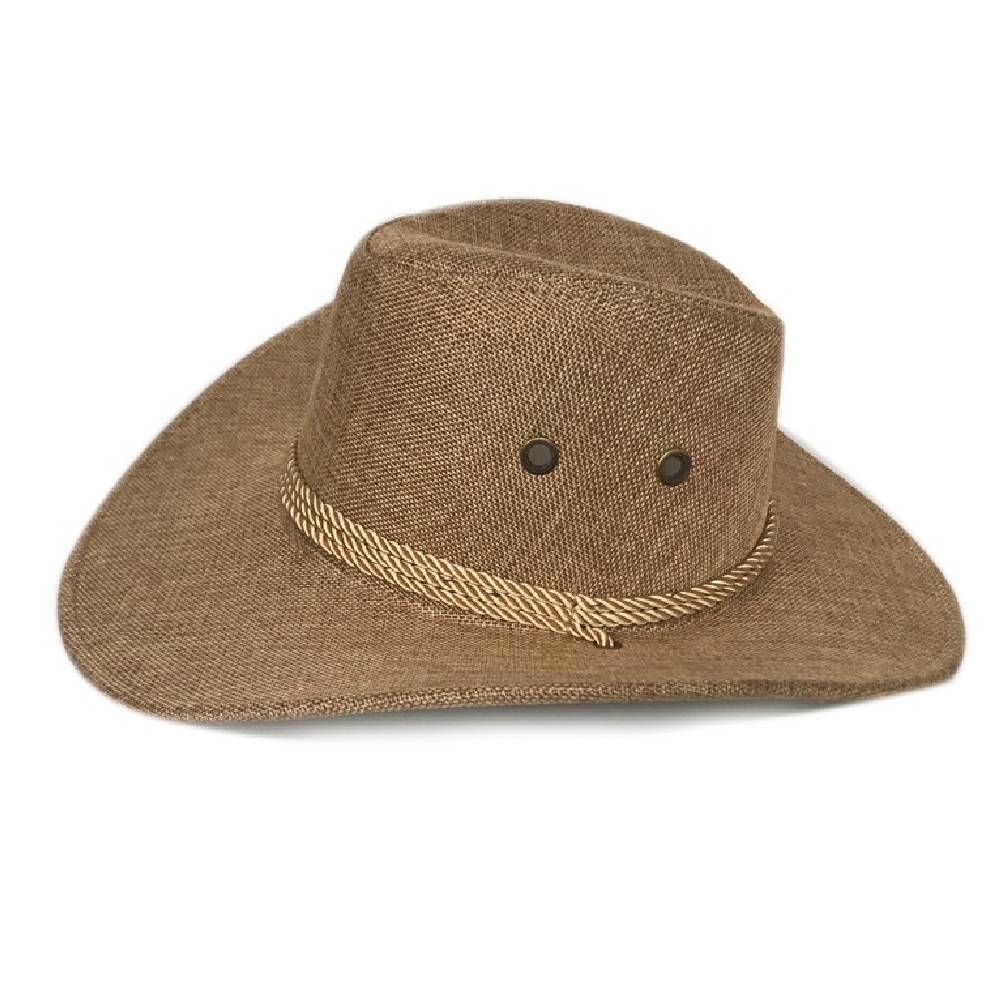 Sombrero Cowboy Western Original Gorro Vaquero Disfraz Clásico Rodeo Baile Country, Ajustable para Hombre Mujer, Kebedo Moda