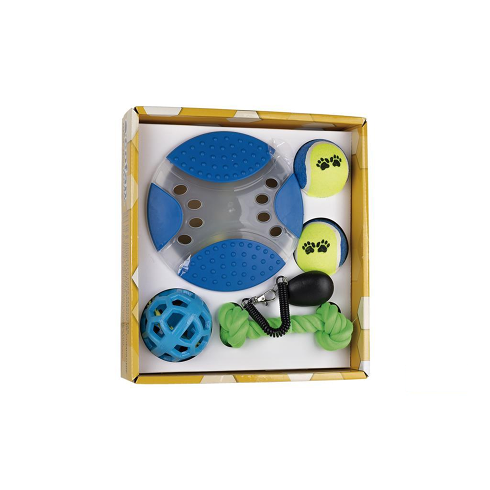 Set de Juguetes para Mascotas 6 Piezas | Salud Dental | No Tóxicos