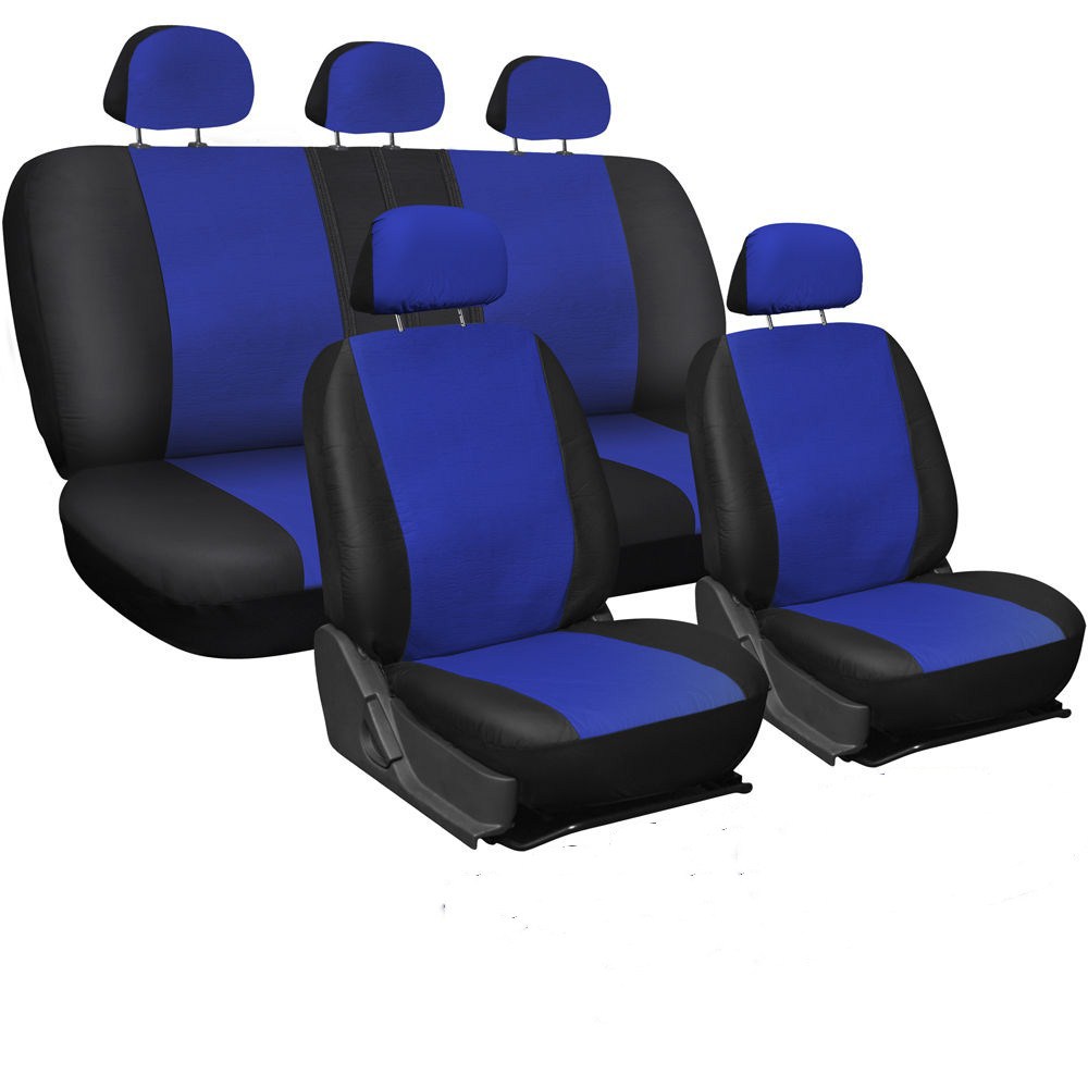 TK Funda de asiento de coche de piel sintética, piel sintética, universal para todas las estaciones.