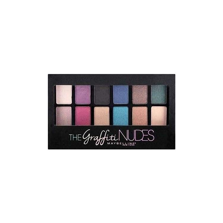 Paleta Sombra de Ojos Maybelline Tha Graffitti Nudes 9.6g 13 Looks