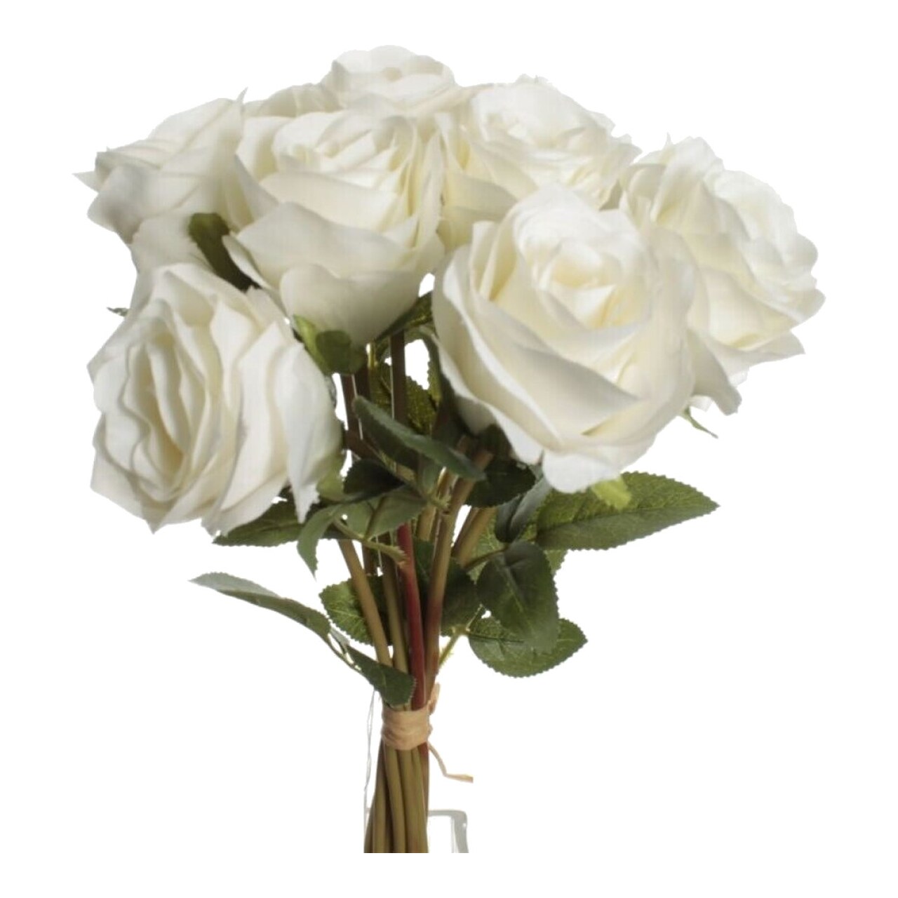 Atado De Rosas Artificiales 10 Varas 406344-BLA