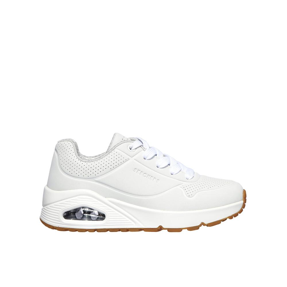 Skechers Uno - Stand On Air Zapatillas deportivas para niño blancas en sintético 86844