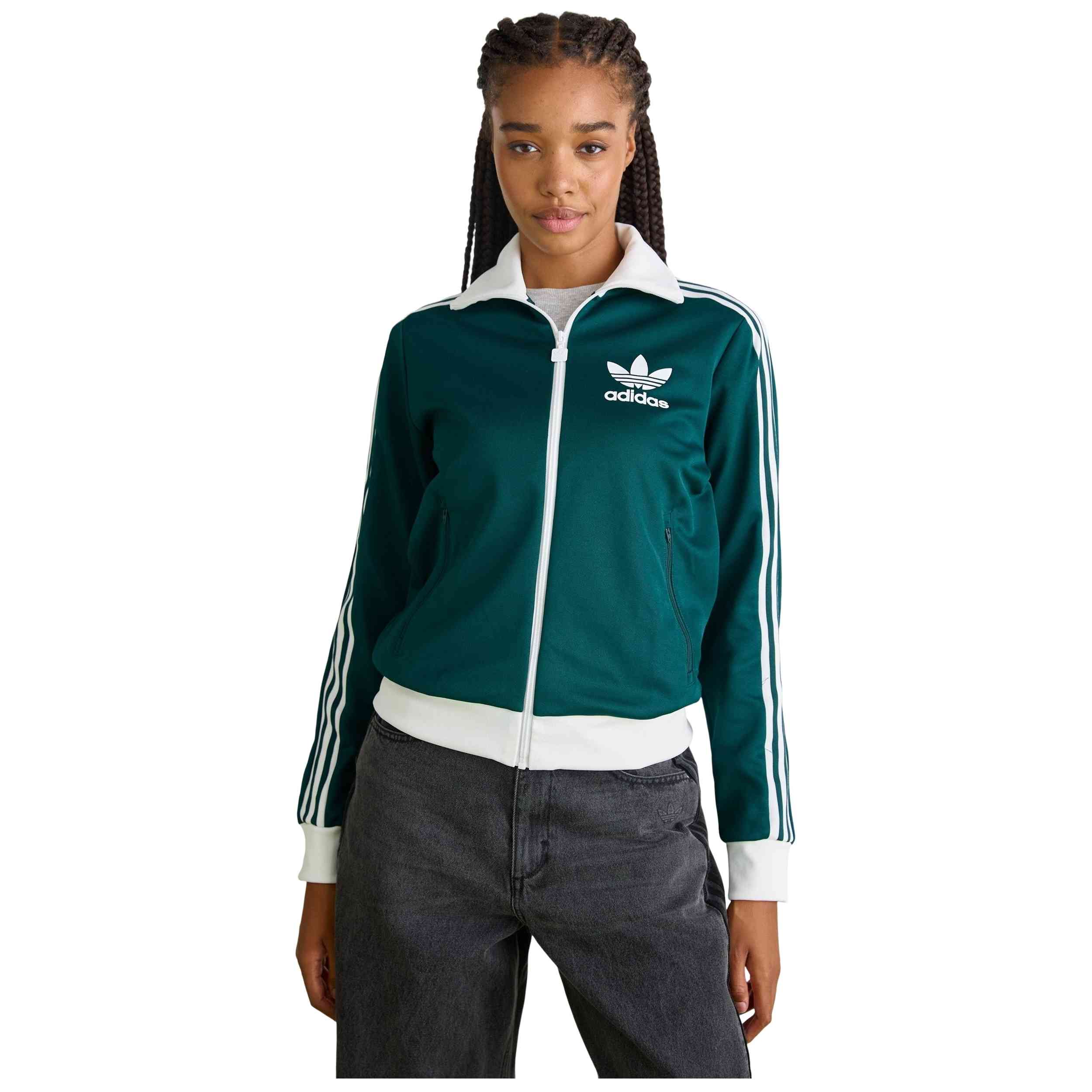 Chaqueta De Chandal Adidas para Niños en color Verde