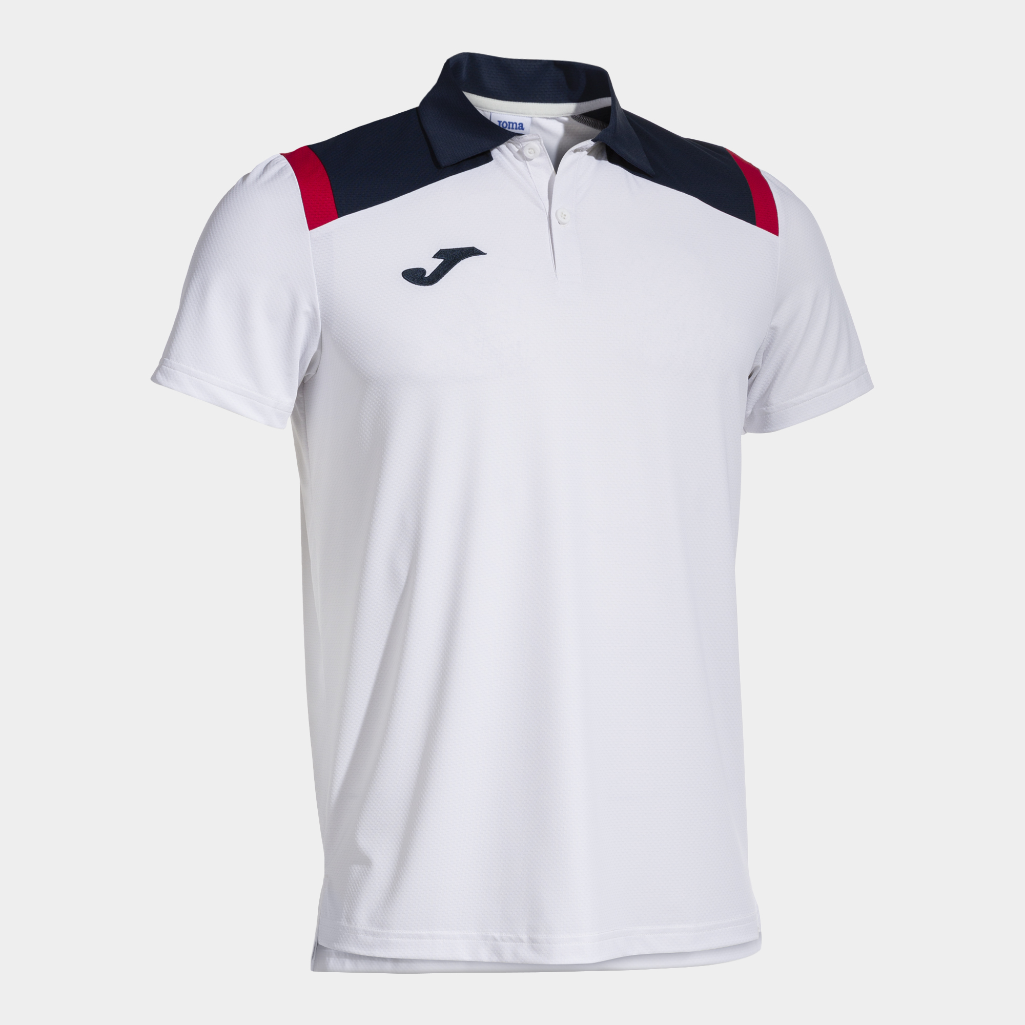 JOMA POLO MANGA CORTA TOLEDO BLANCO MARINO Talla 14 (XS) Niño Junior