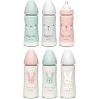 Suavinex Biberón Couture Tetina De Silicona, 1 Ud