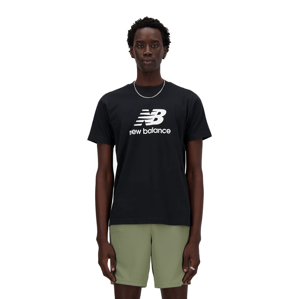 Camisetas NEW BALANCE Sport Essentials Logo MT41502 BK Negro