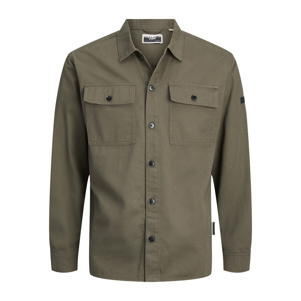 Jack & Jones Camisa Hombre JCOGRID CLASSIC OVERSHIRT LS