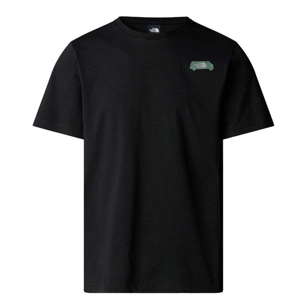 Camiseta Negra The North Face con estampado gráfico Outdoor Black