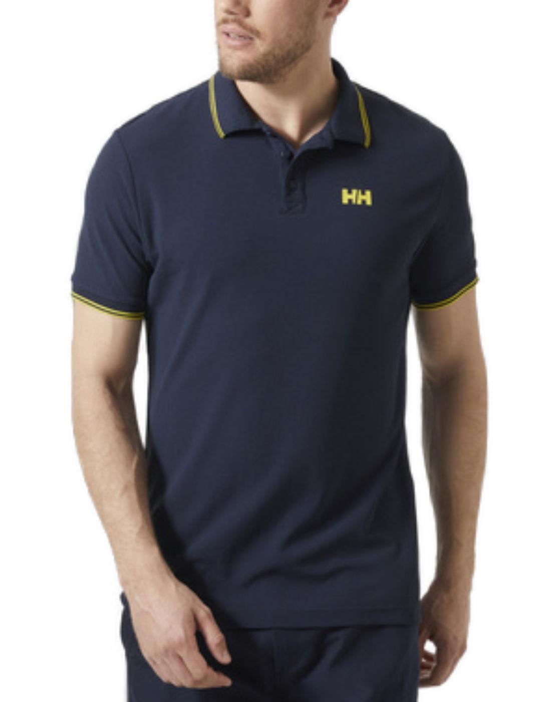 Polo Helly Hansen Kos marino manga corta para hombre