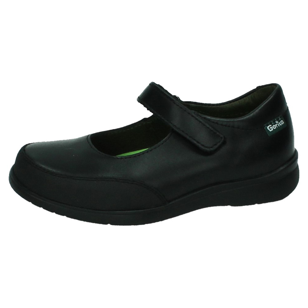 Zapato Colegial marca GORILA para niña en color negro. COLEGIALES PARA NIÑA