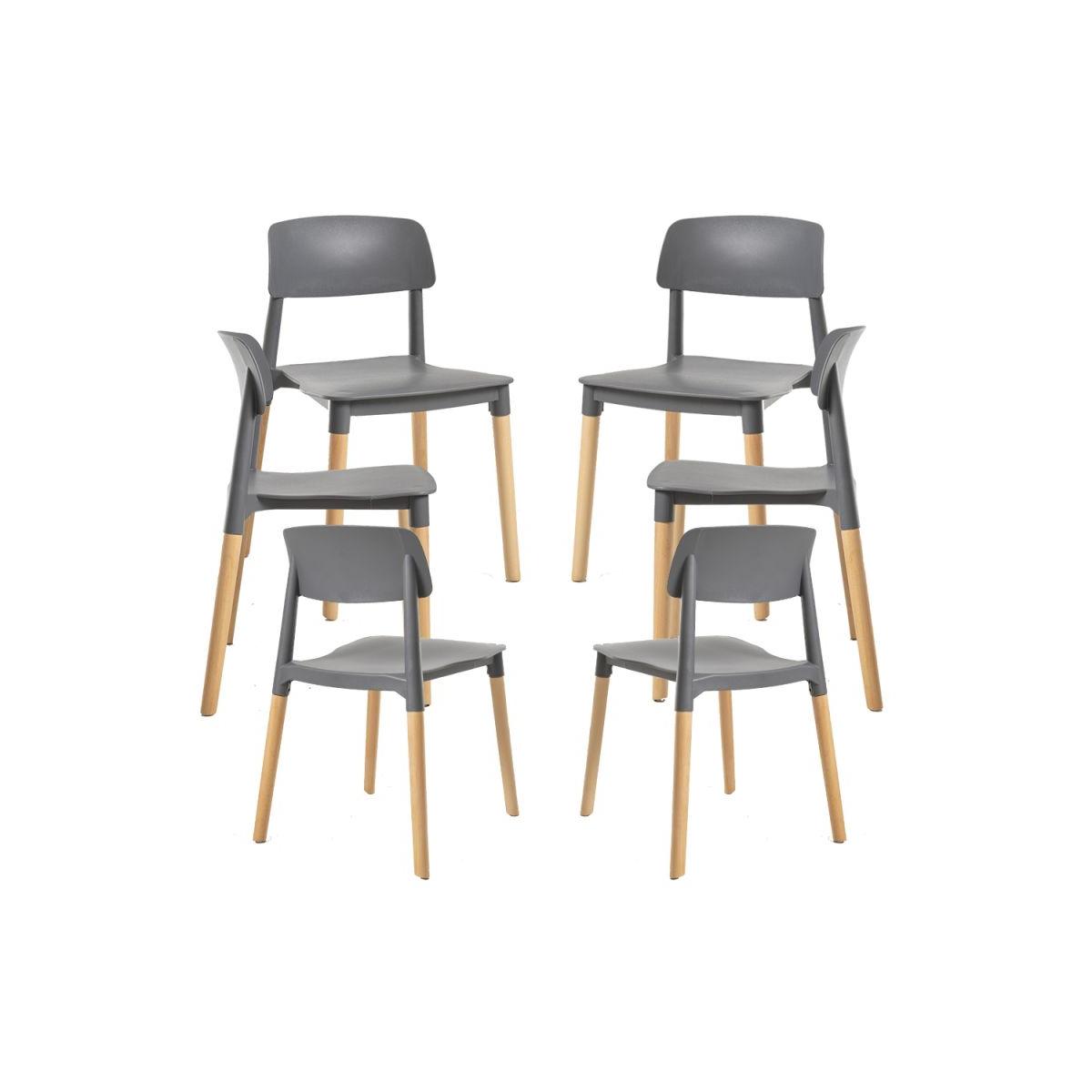 Regalos Miguel - Packs Sillas Comedor - Pack 6 Sillas Estin