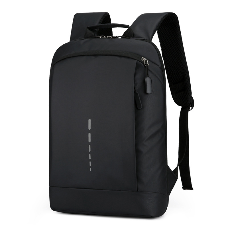 TK Mochila Impermeable Para Hombres Ultra Ligera Con Capacidad Para Portátil De 15.6 Pulgadas Estilo Clásico Material Nylon Con Costuras Embossing