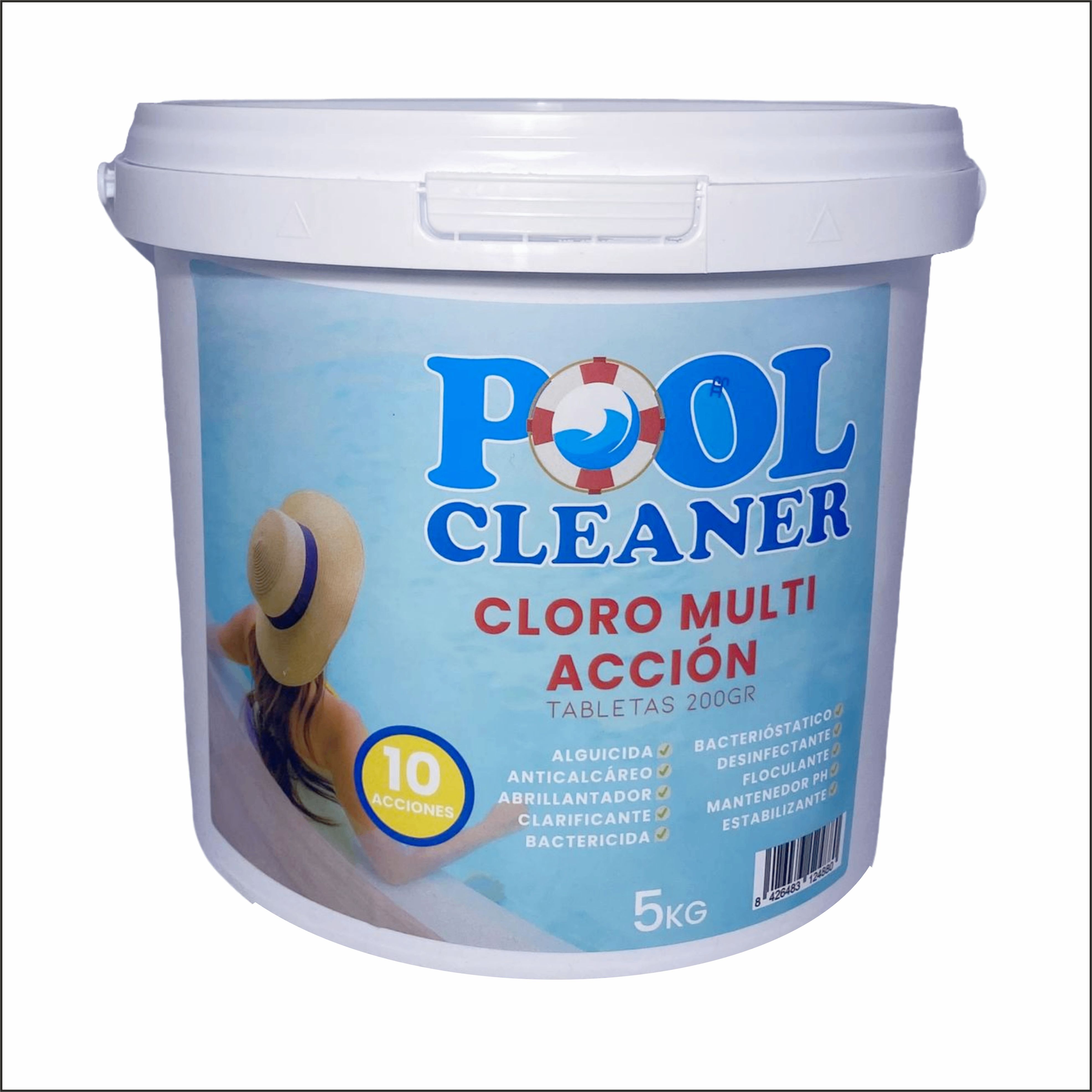 wonduu Cloro Profesional DSP 5 Efectos 5kg - Pastillas de 200gr