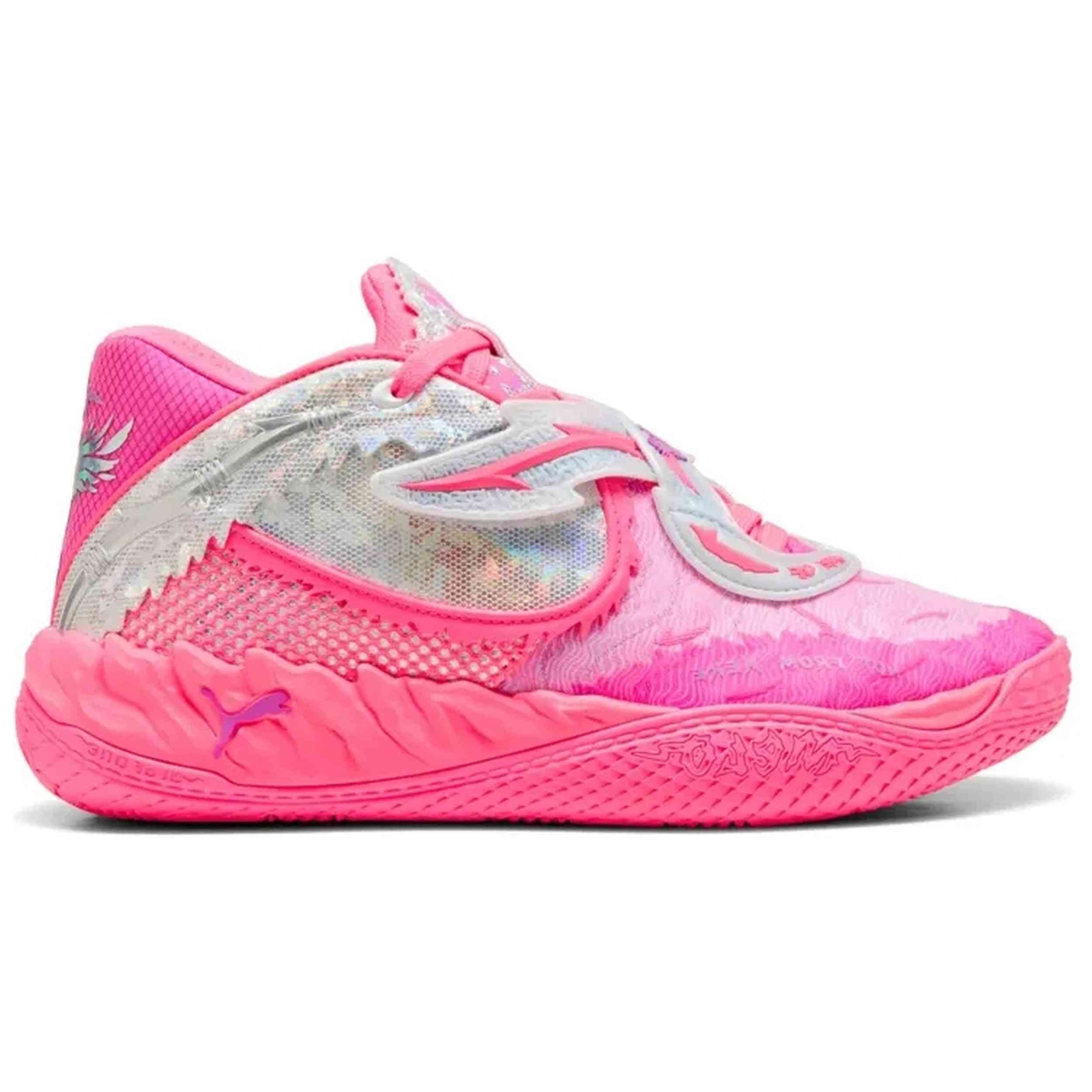 Zapatillas De Baloncesto Puma modelo 312129-01 para Niñas en color Rosa