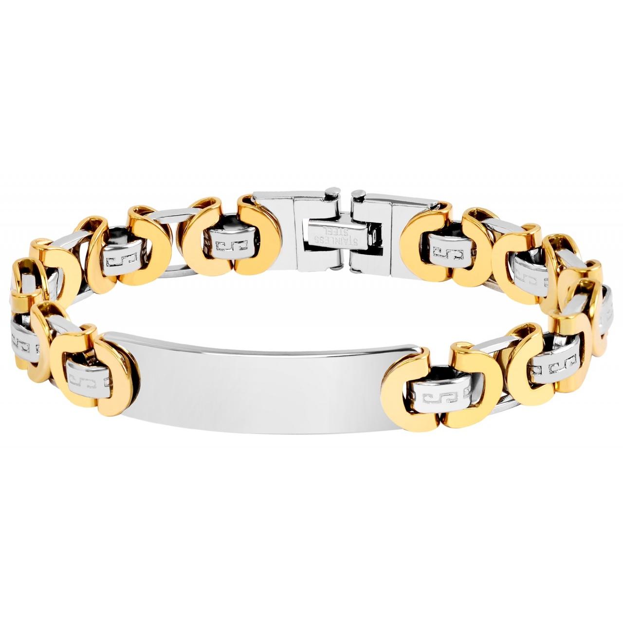 Akzent® Pulsera "Eirian" em Aço Inoxidável - 0548