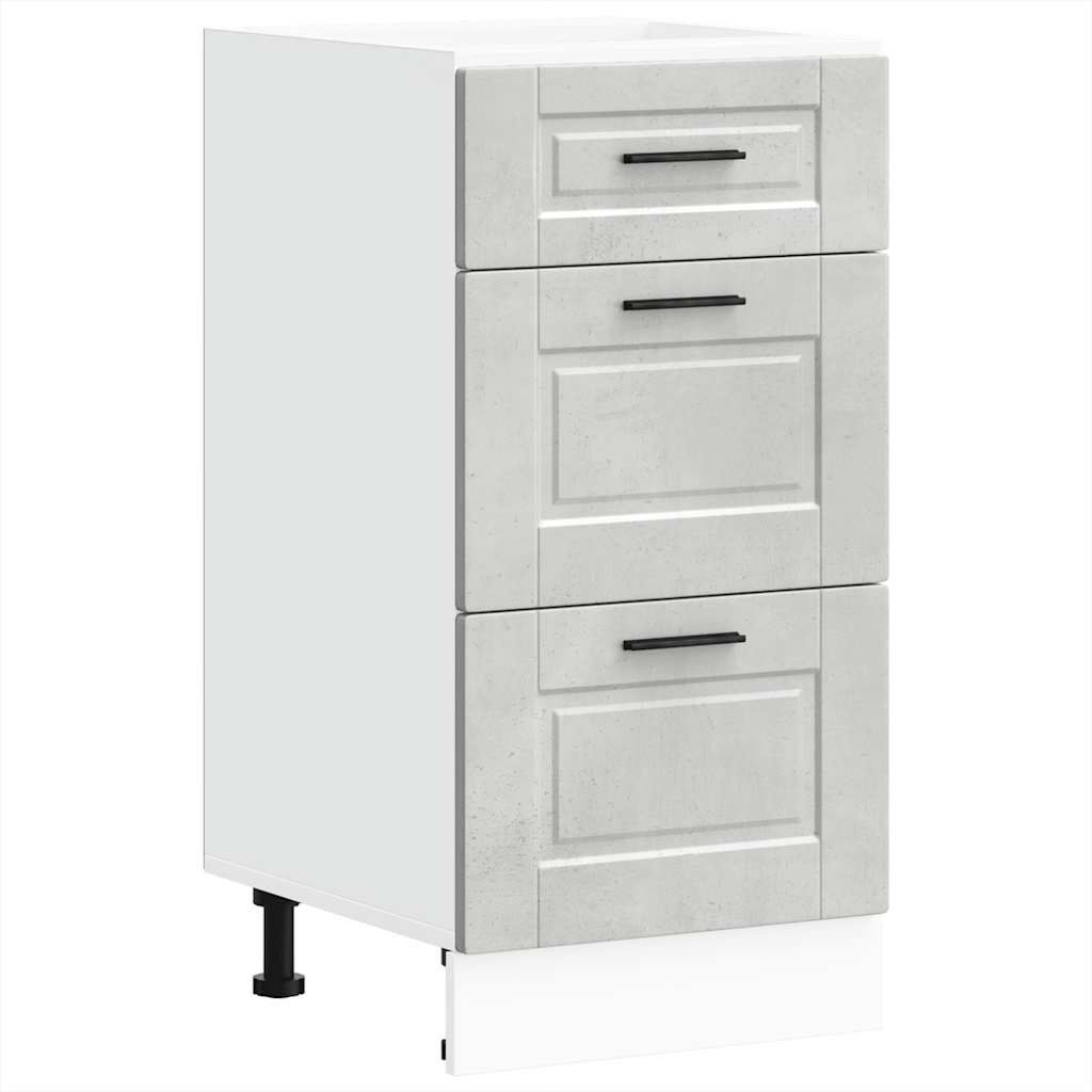 vidaXL Mueble bajo de cocina Porto madera de ingeniería  40 x 46 x 81.5 cm Multicolor