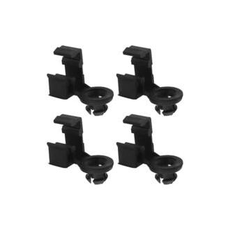 CA Sollbry - Juego de 4 hebillas de montaje para capó de coche con soporte giratorio 09209M09L02, compatible con Suzuki Alto, Splash y Swift