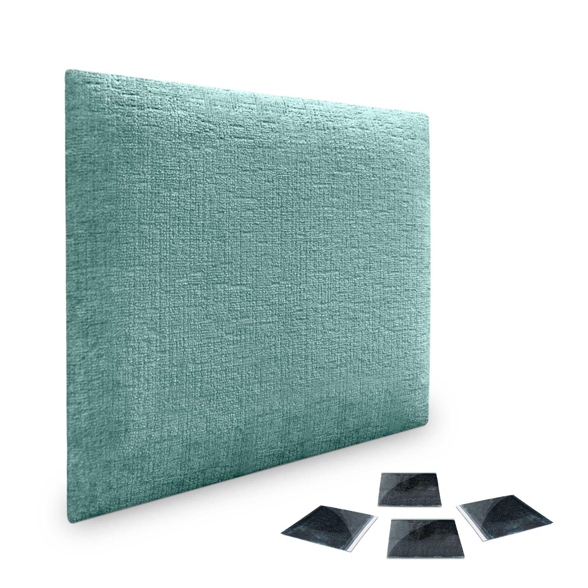 DHOME Paneles Tapizados de Lana Ecológica Autoadhesivos para Pared Acústicos Absorbentes Protección Impactos Cabeceros