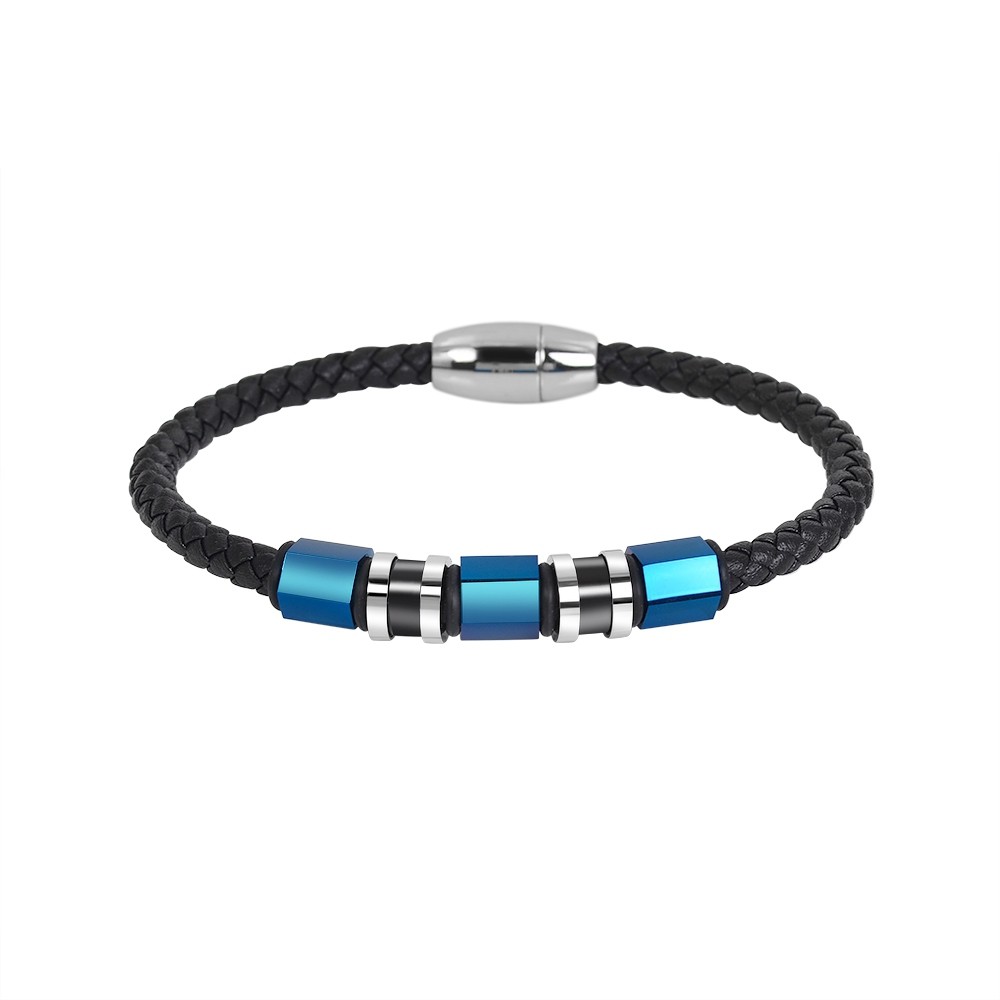 Akzent® Pulsera em Couro Genuíno