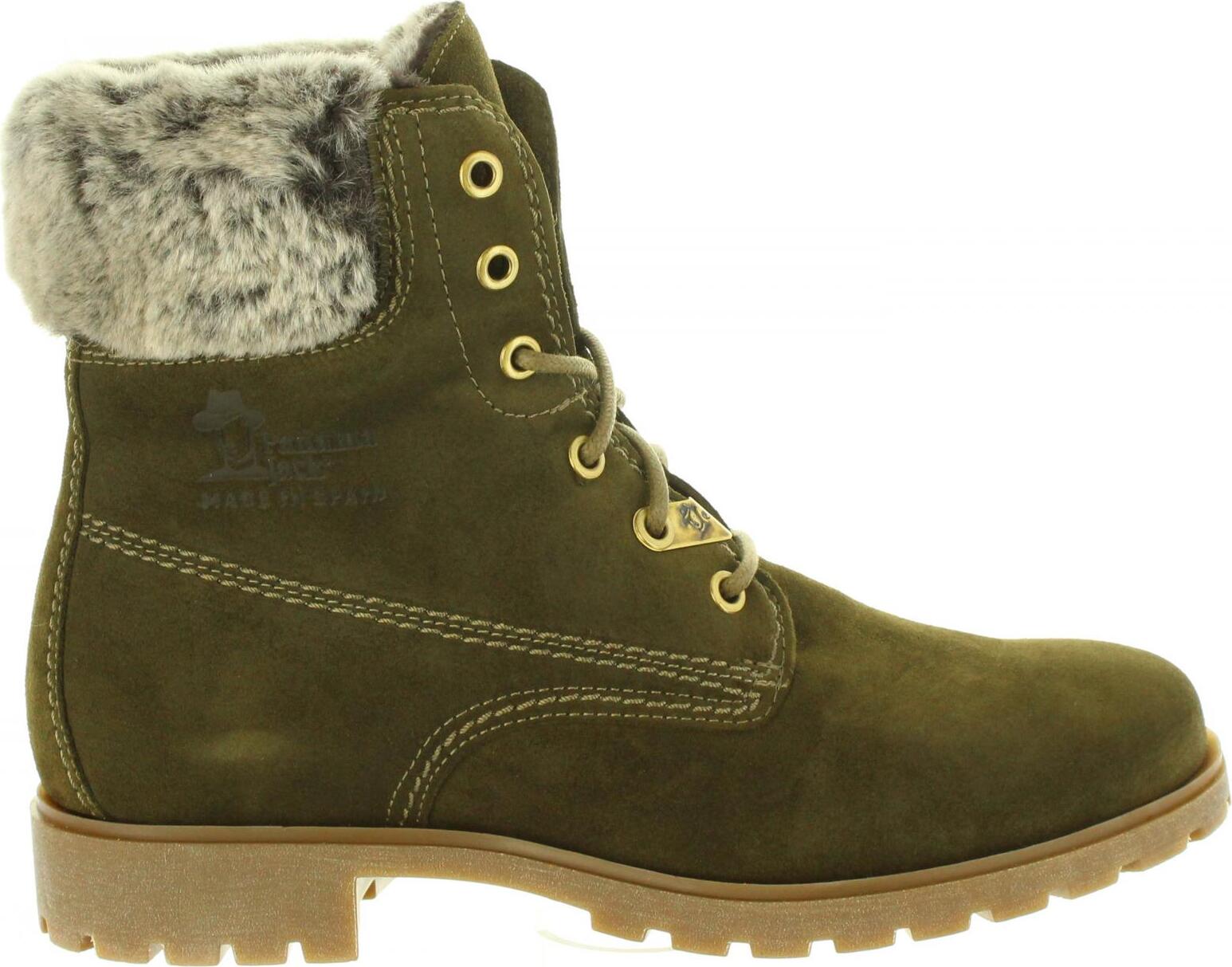 Panama jack felicia b25 velor kaki women's boots