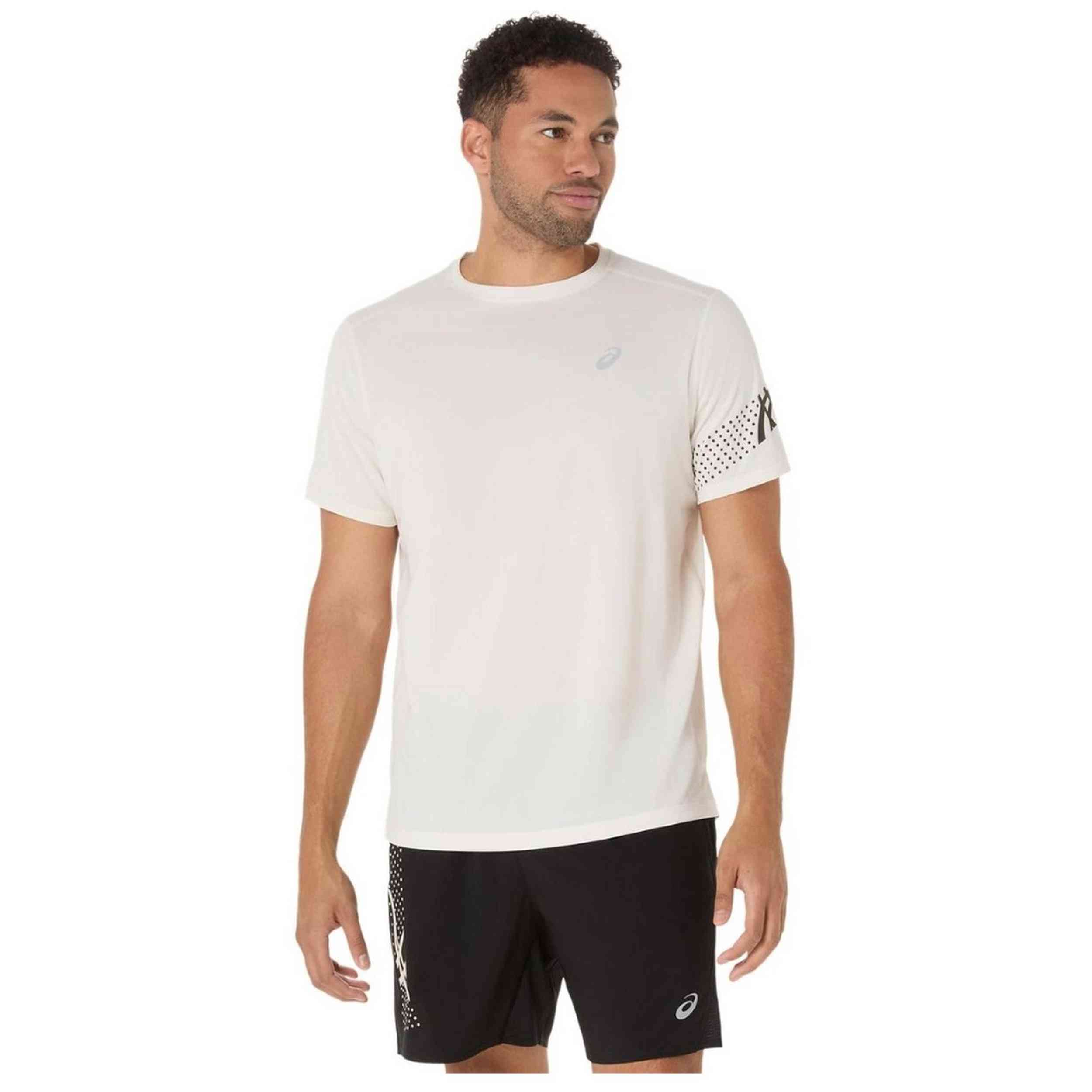 Camiseta De Manga Corta Asics modelo 2011D239-101 para Hombre en color Blanco