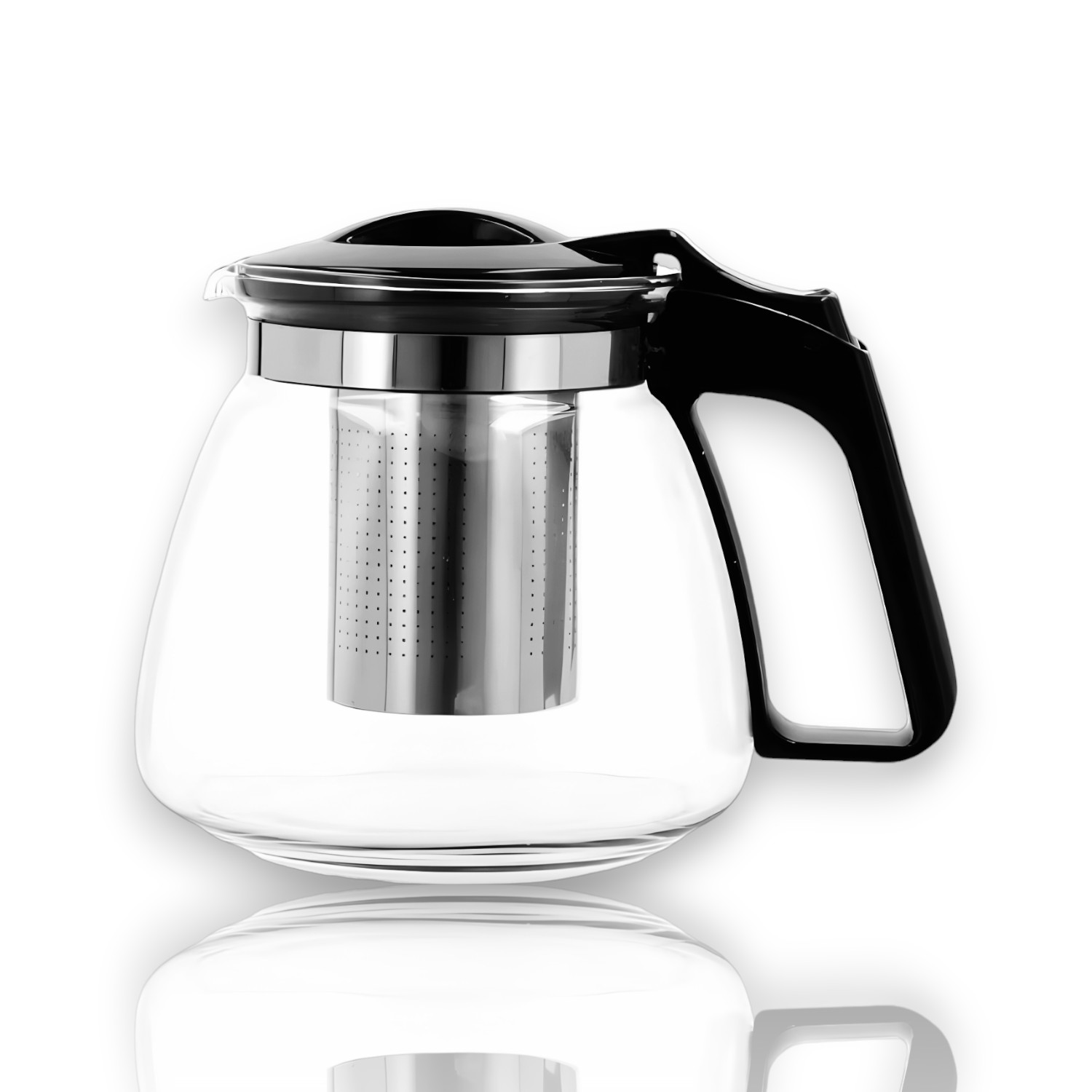 Tetera de Vidrio con Filtro en Acero Inoxidable - Kitchen&Go