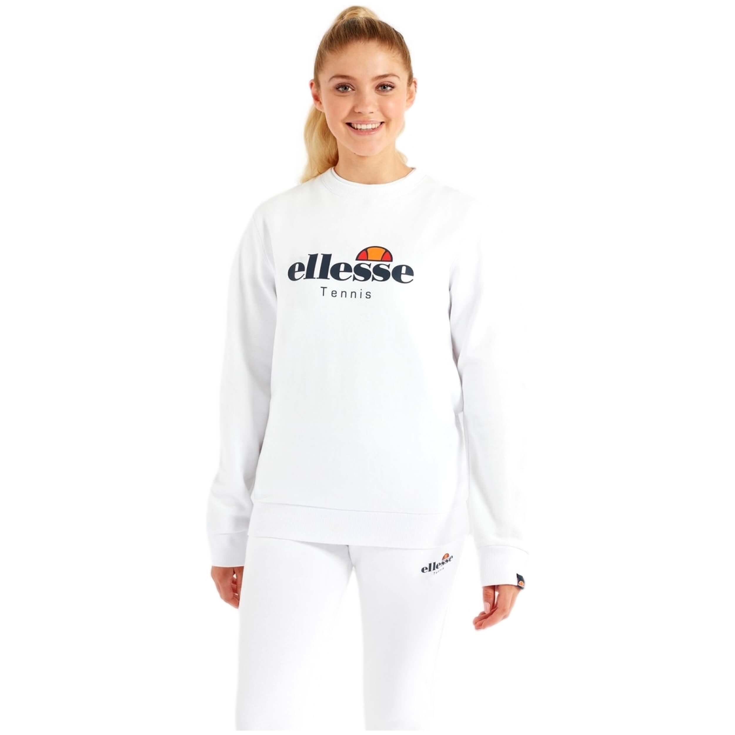 Sudadera Ellesse Pareggio Sweatshirt Mujer White