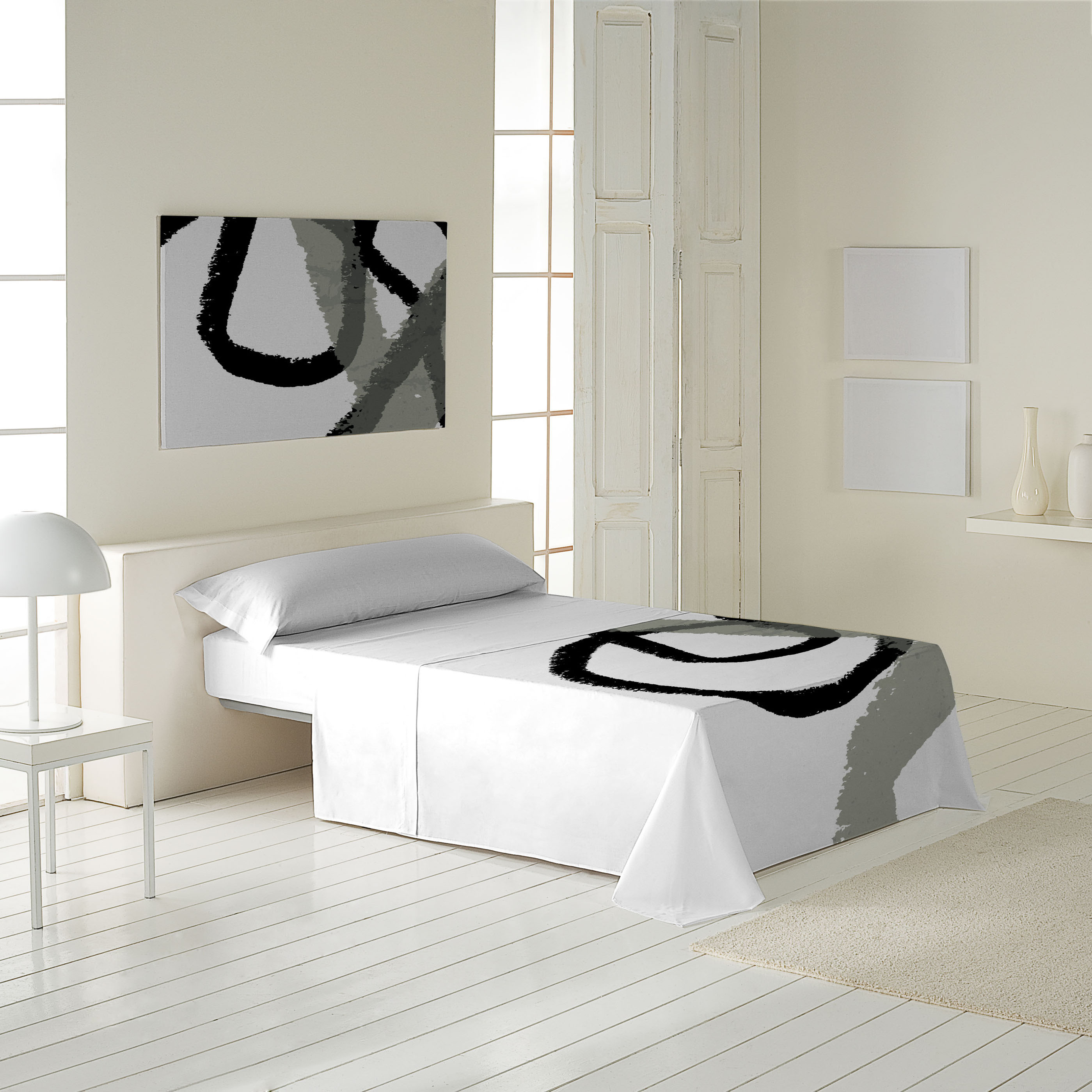 ICEHOME - Juego de Sábanas Estampadas 100% Algodón Extrasuave - Incluye 1 o 2 Fundas de Almohada - Cama 90/135/150/180 - Fabricado en España