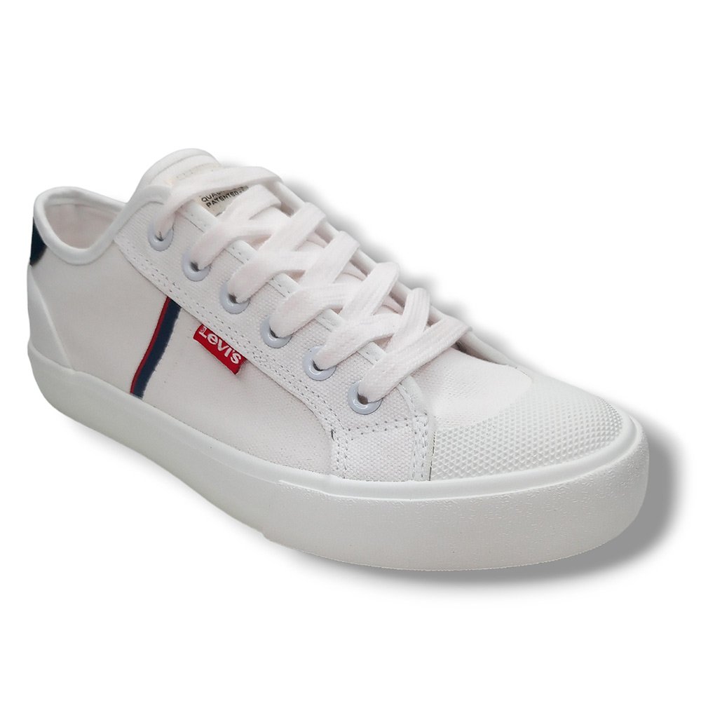 Levi's Levis Zapatilla Lona Sneakers VORI0107T BLANCO Zapatillas calzado niños Levis Summer ROYALE CORDONETS