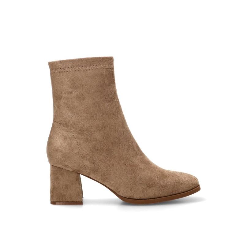 Botin Weekend Etika - Mujer - Tacón Medio - Modelo 32012 - Color Taupe