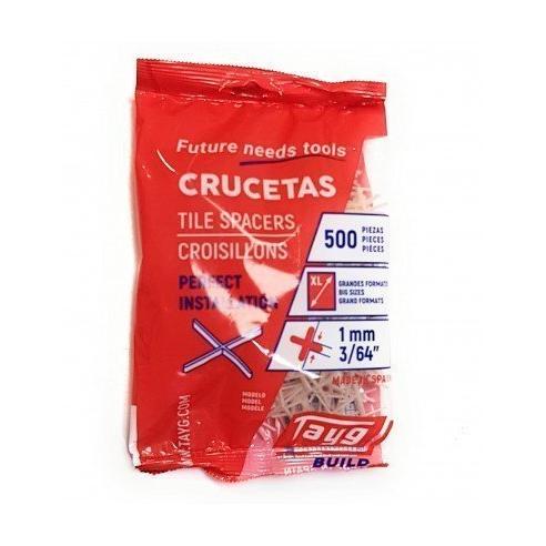 TAYG Crucetas para Alicatados 2mm Bolsa 500 un. Tayg T910029