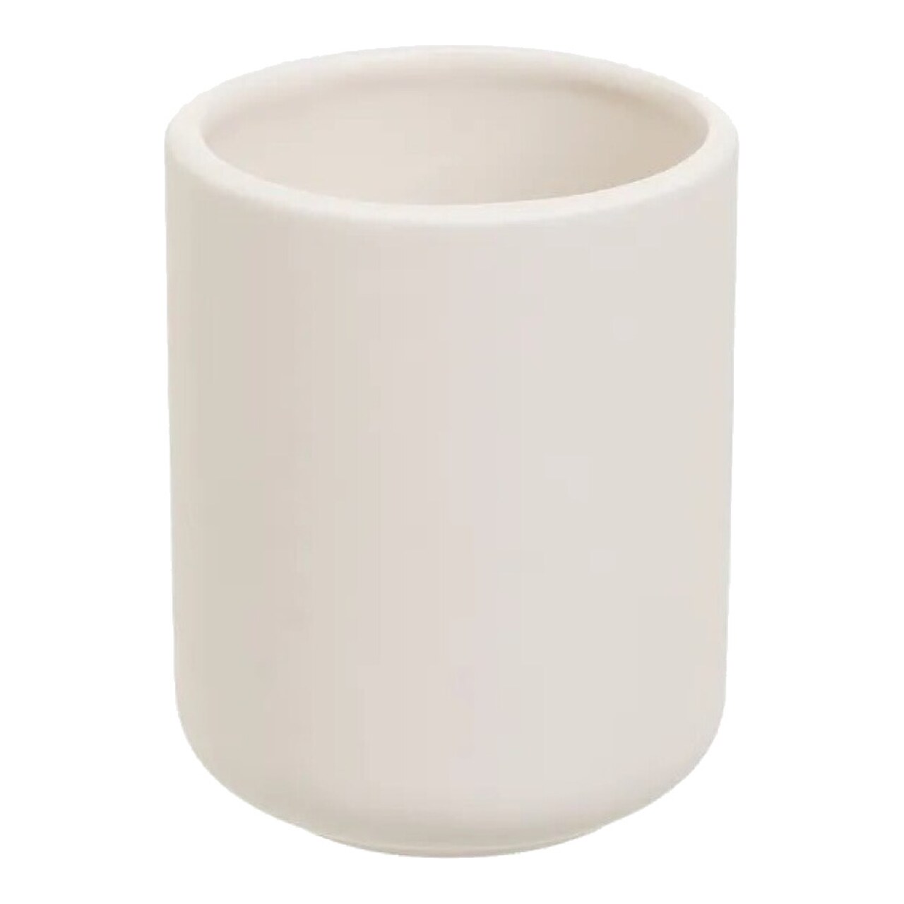 Vaso Portacepillos De Dolomita Para Baño 7X7x10cm 329099