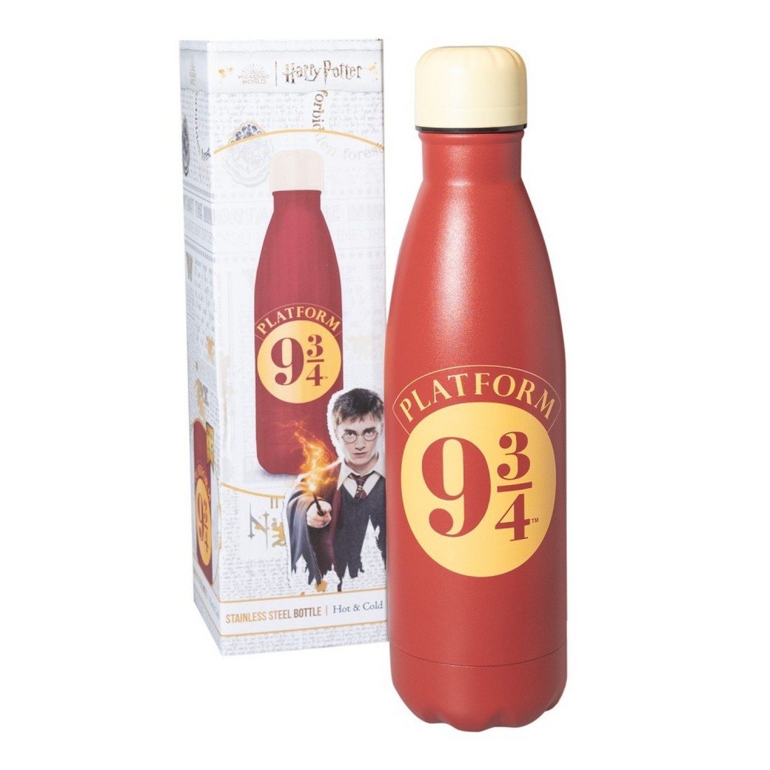 Botella Térmica Harry Potter Anden 9 ¾, Acero Inoxidable 500ml
