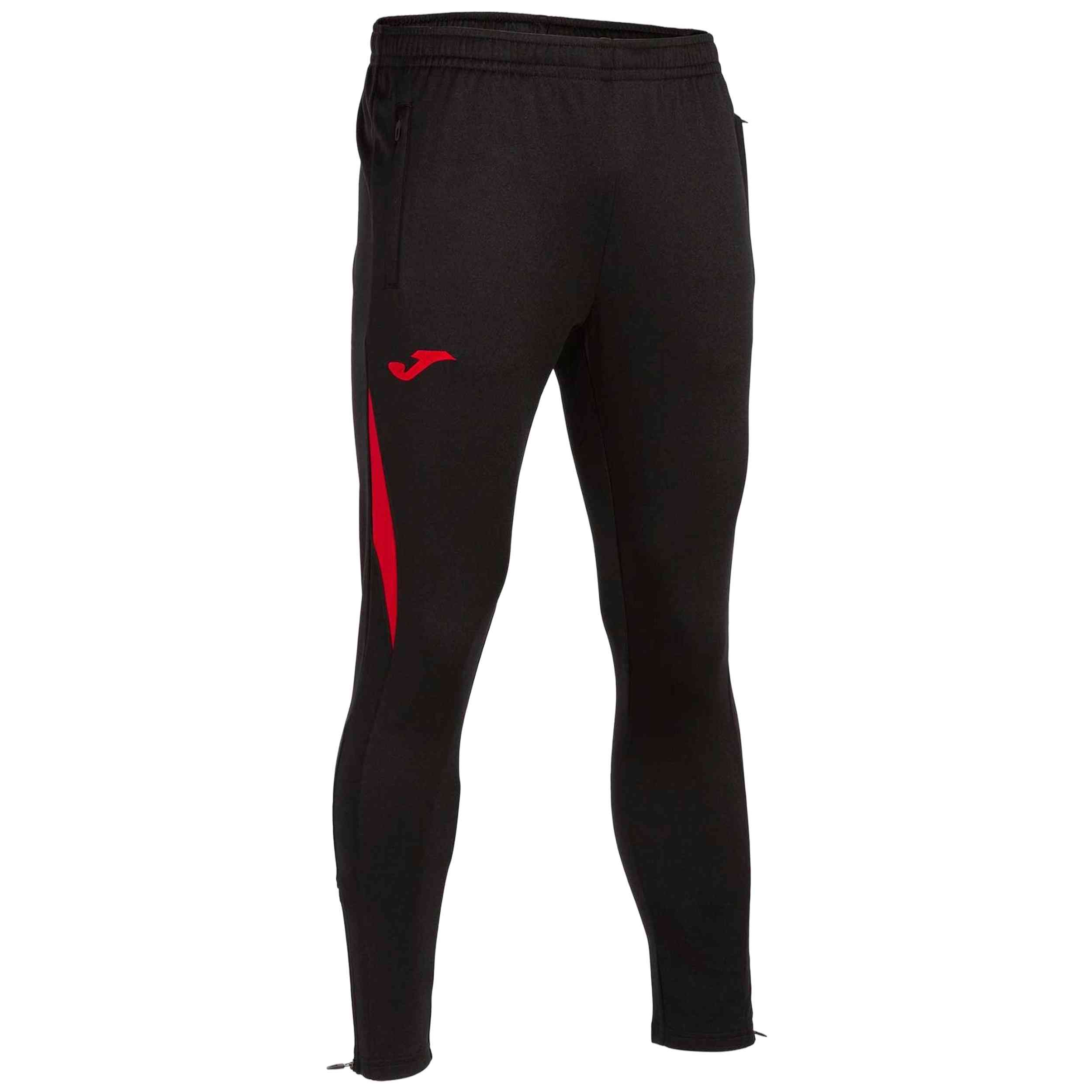 Pantalon Largo Joma modelo Championship VII "Negro Rojo" para Hombre en color Negro