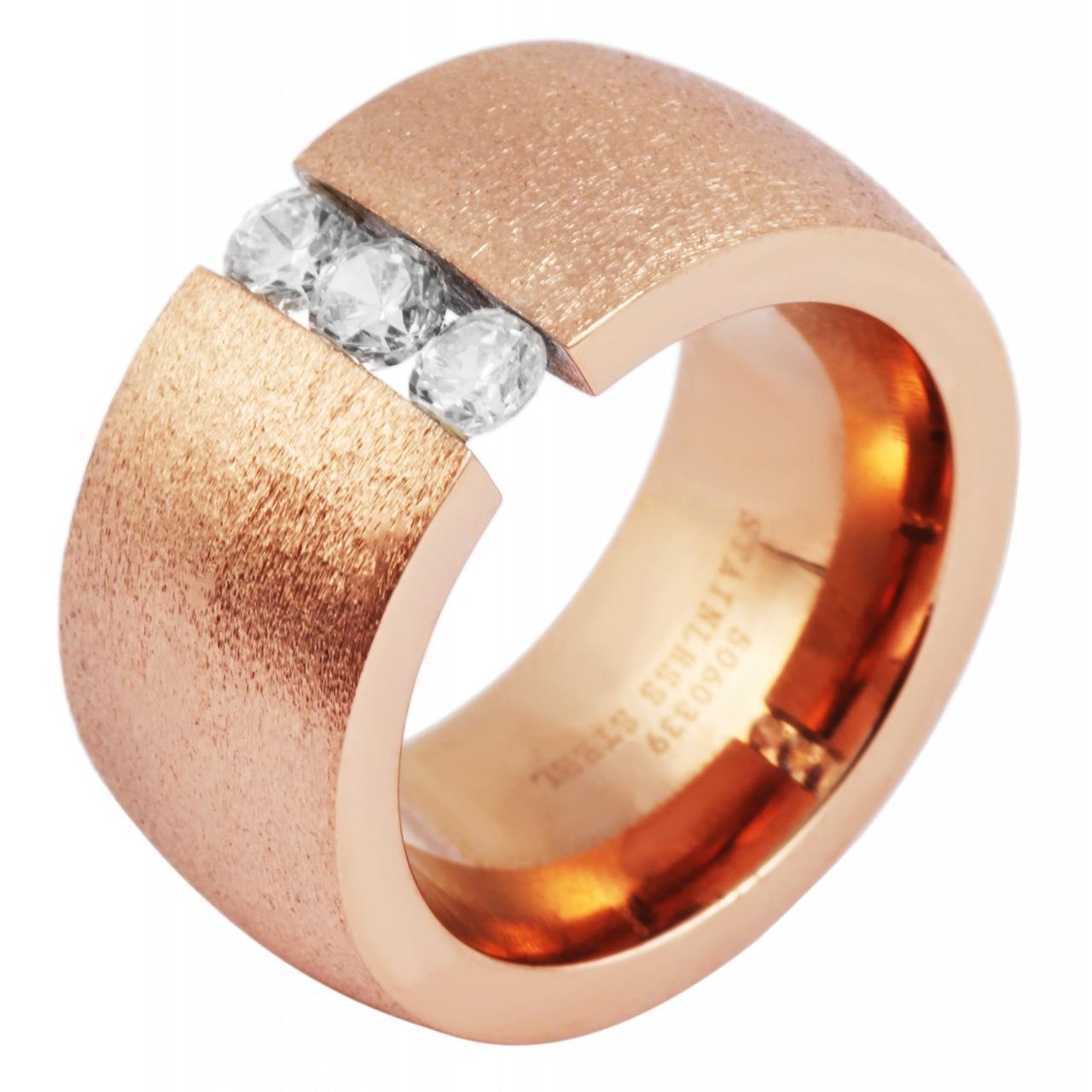 Akzent® Anillo Mujer em Aço Inoxidável – Tam.62 – 0339