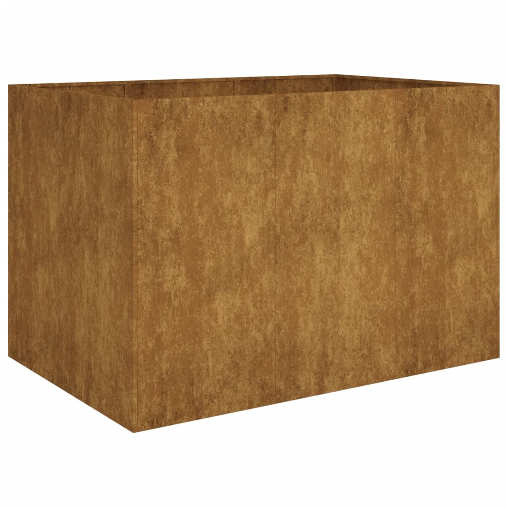 vidaXL Jardinera acero corten Dimensiones 40 x 41 x 40 cm, 80 x 40 x 40 cm, 120 x 40 x 40 cm y mas