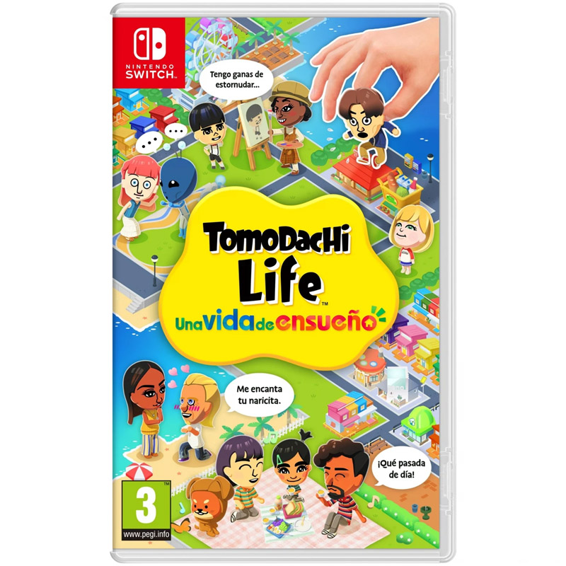 Tomodachi Life: Una Vida de Ensueño, Switch, Nuevo, Pal-España