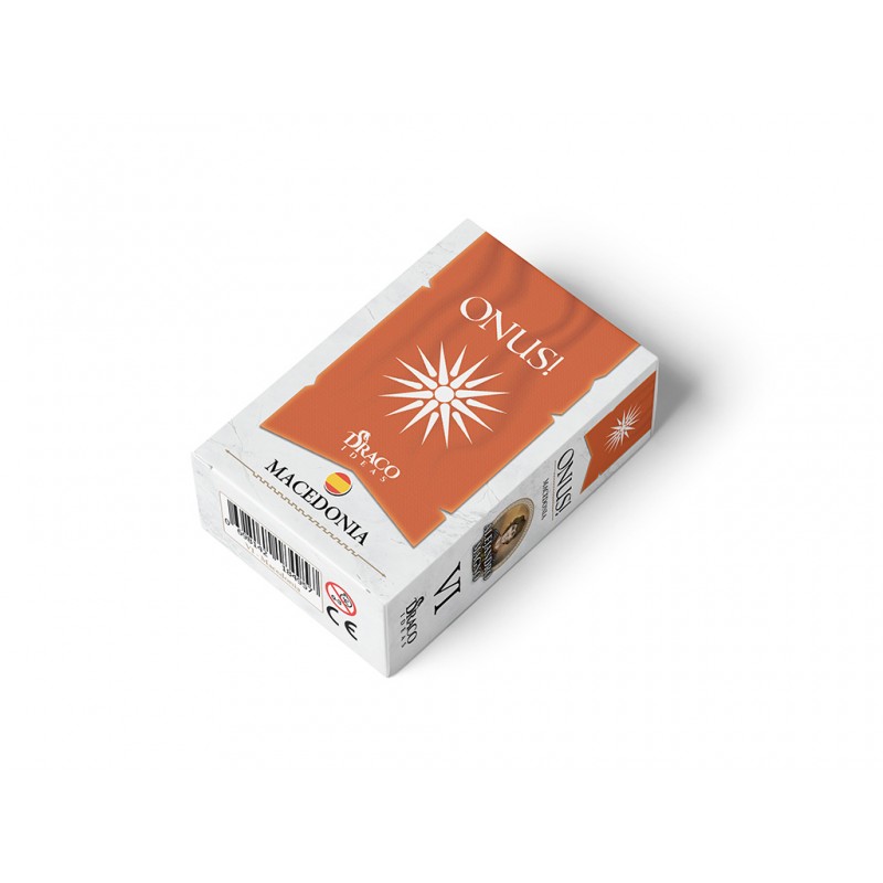 Ejércitos ONUS! VI: Macedonia: Añade más cantidad de cartas de unidades a las incluidas en los juegos ONUS! de Draco Ideas