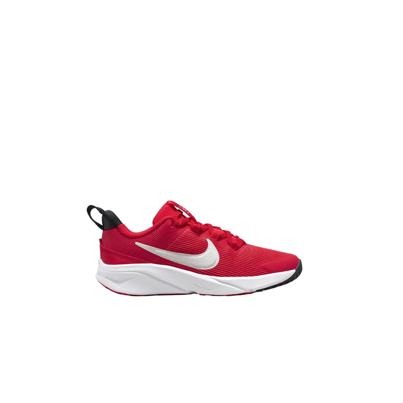 DEPORTIVAS NIÑO NIKE STAR RUNNER 4 PRESILLAS ROJO
