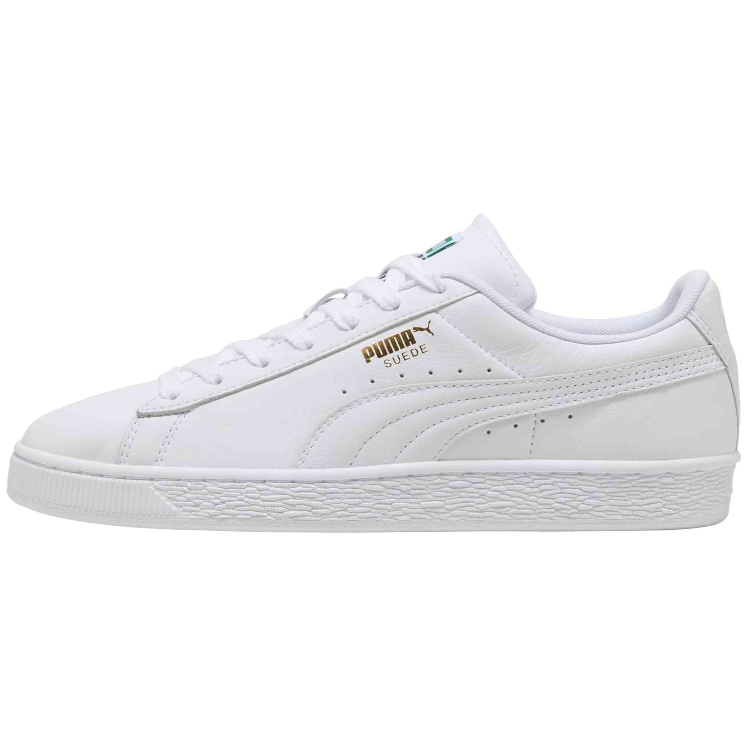 Zapatillas Puma modelo Suede para hombre y mujer en color Blanco