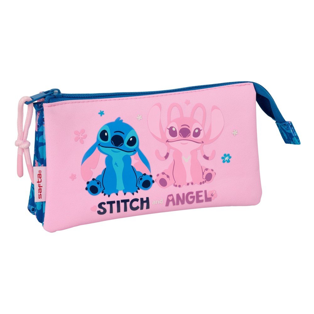 SAFTA  PORTATODO TRIPLE STITCH LILO STITCH LILO 3x22x12 Cms.
