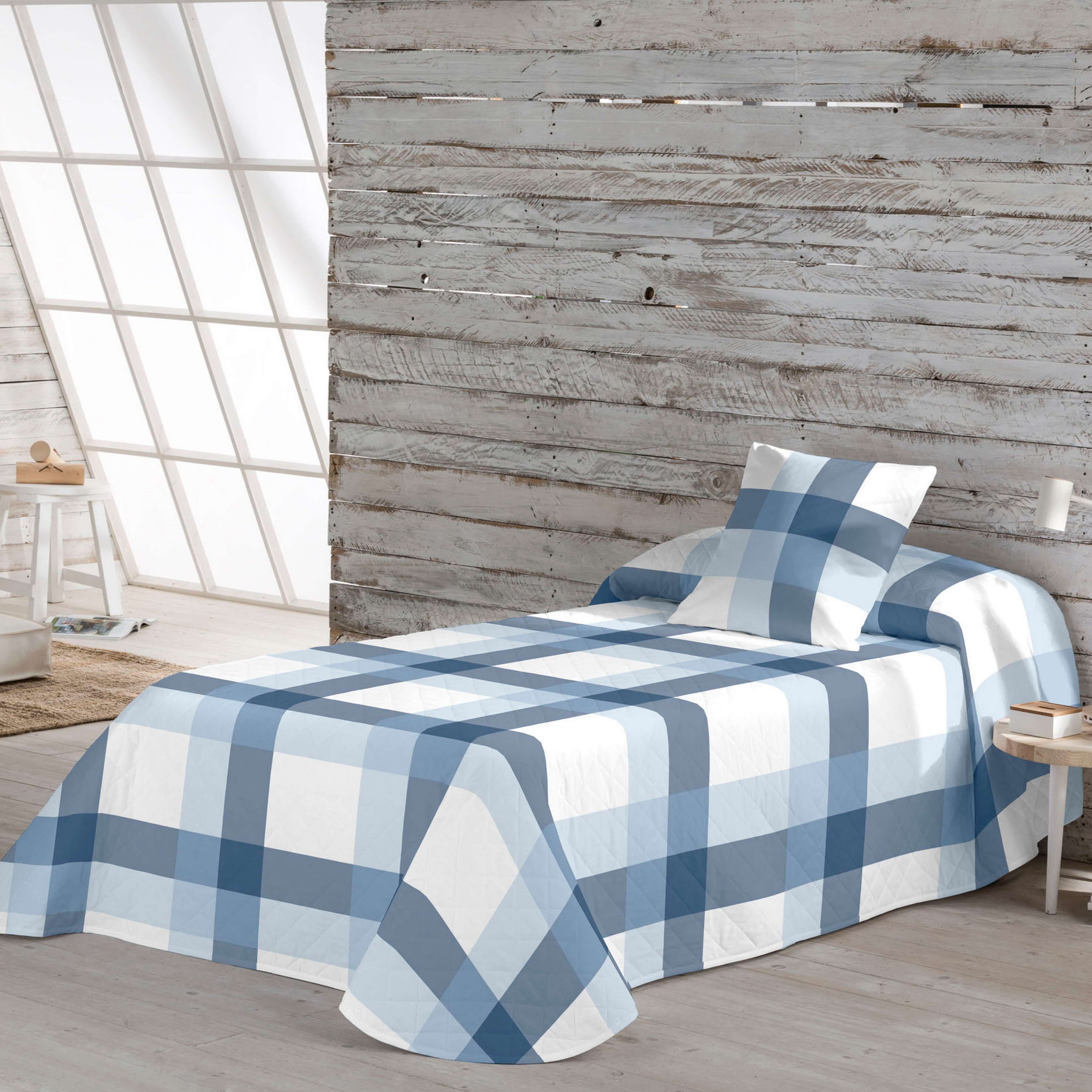 ICEHOME - Colcha Bouti Estampada 100% Algodón 144 Hilos - Relleno 70 gramos - Colcha Ligera para Cama 90/135/150/180 - Fabricado en España