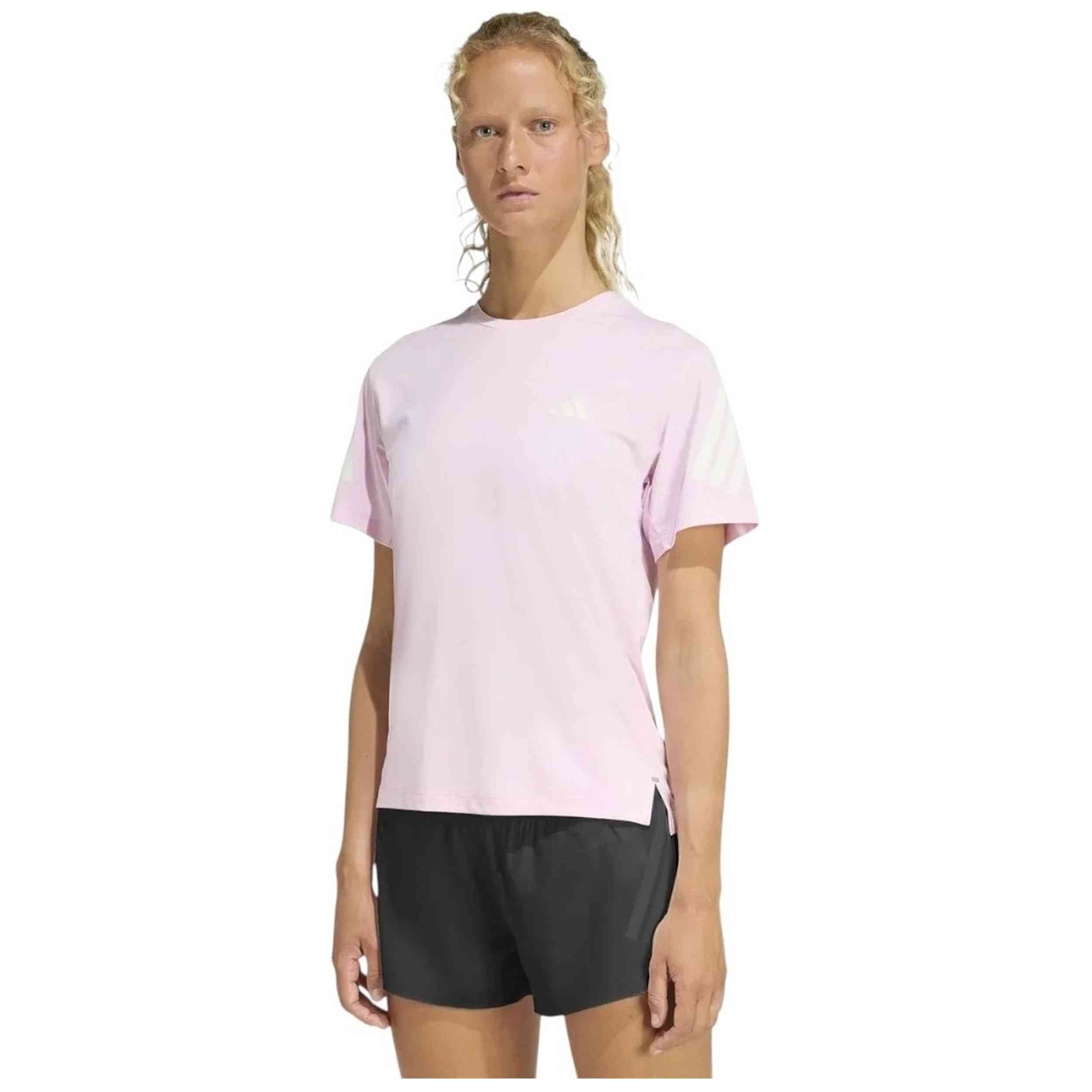 Camiseta De Manga Corta Adidas modelo JZ5120 para Mujer en color Rosa